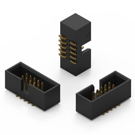 Wurth Elektronik Conector Macho Para PCB Serie WR-BHD De 16 Vías, 2 Filas, Paso 1.27mm, Montaje Superficial