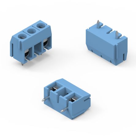 Wurth Elektronik Borne De Conexión De 2 Vías, Para Cable De 22 → 14, 17.5A