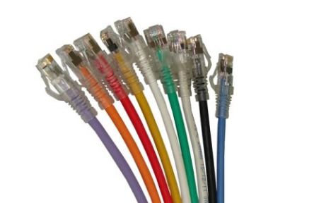 Molex Premise Networks Cat6a RJ45 To RJ45 Ethernet Cable, F/UTP, Yellow, 1m