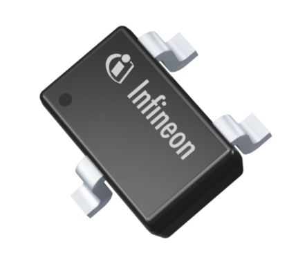 Infineon BAT15-04W SMD Schottky Diode, 4V / 110mA, 3-Pin SOT323-3