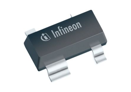 Infineon BAT15-099R SMD Schottky Diode Paar, Antiparallel, 4V / 110mA, 4-Pin SOT-143