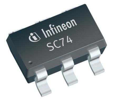 Infineon IC Controlador De LED, IN: 1,4 → 40 V, OUT Máx.: / 150mA / 1W, SC74 De 6 Pines