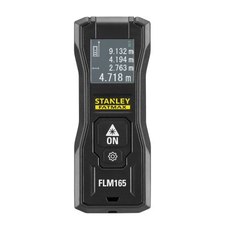 Stanley Distanziometro Laser, 50m, Precisione ±1,5 Mm/m