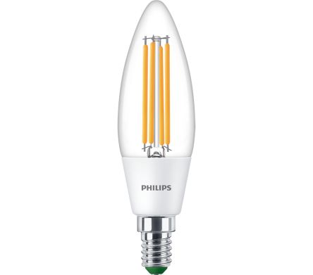 Philips Lighting E14 LED蜡烛灯泡, MAS系列, 2.3 W, 3000K, 白色, B35