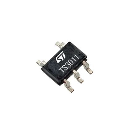 STMicroelectronics Komparator TS3011IYCT, Push-Pull SC70-5 5-Pin 2,2 → 5 V