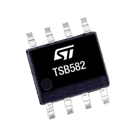 STMicroelectronics Operationsverstärker Zwei Nutzungsmöglichkeiten SMD SO8, Einzeln Typ. 36 V, 8-Pin