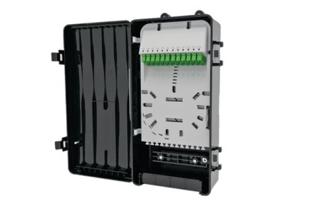 HellermannTyton Data LWL-Rangierfeld LC Für 24 Port Single Mode Bestückt Gleiten