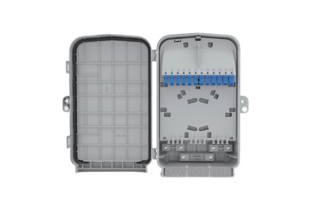 HellermannTyton Data LWL-Rangierfeld LC Für 12 Port Multimode Bestückt Gleiten