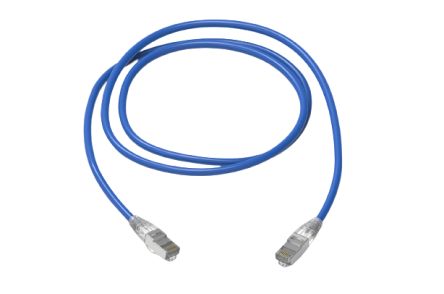 HellermannTyton Data Cable Ethernet Cat6a S/FTP De Color Azul, Long. 5m