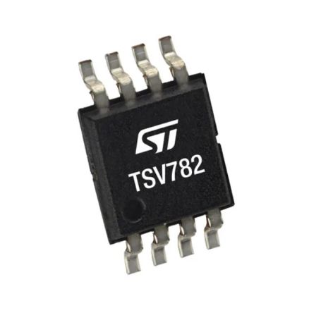 STMicroelectronics TSV782IYST, Operational Amplifier, Op Amp, RRIO, 30MHz, 2.0 → 5.5 V, 8-Pin MiniSO8