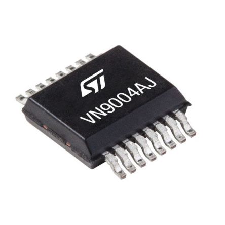 STMicroelectronics Netzschalter, Hochspannungsseite CMOS 28V 16-Pin PowerSSO-16