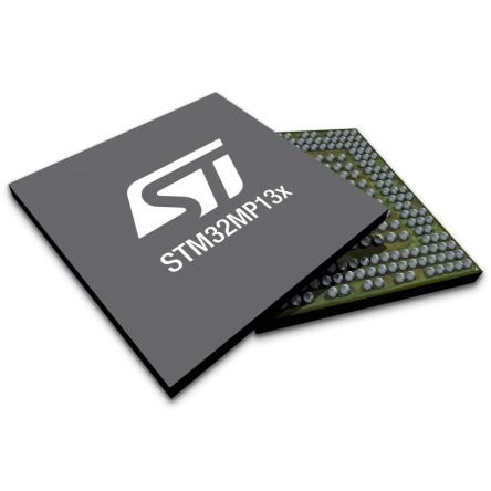 STMicroelectronics Microcontrollore, ARM Cortex-A7, TFBGA, A7, 289 Pin, Montaggio Superficiale, 8 / 16bit, 1GHz