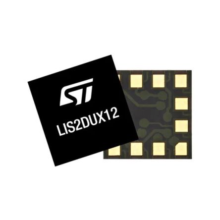 STMicroelectronics Beschleunigungsmesser 3-Achsen SMD SPI Beschleunigungsmesser Latch LGA 12-Pin