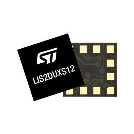 STMicroelectronics Beschleunigungsmesser 3-Achsen SMD Beschleunigungsmesser Latch LGA 12-Pin