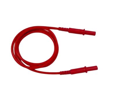 RS PRO Cables De Prueba De Color Rojo, 1000V, 10A, 1.5m