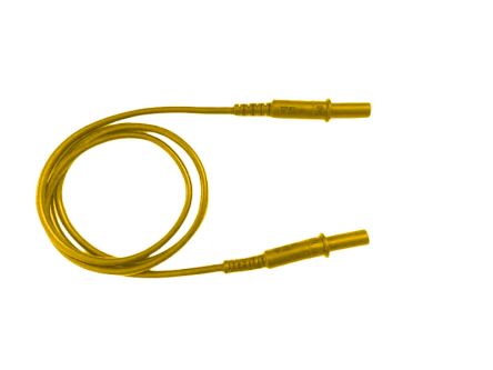 RS PRO Cables De Prueba De Color Amarillo, 1000V, 10A, 3m