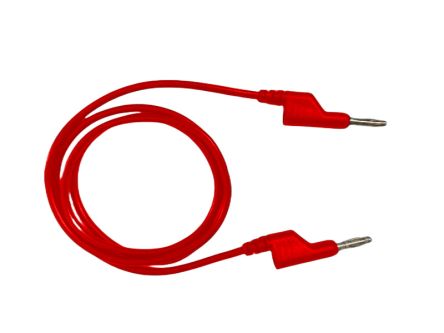 RS PRO Cables De Prueba De Color Rojo, 1000V, 10A, 500mm