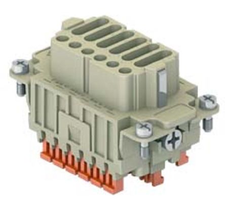 ILME Inserto De Conector De Potencia Hembra, Serie CDSH, Para Usar Con Tamaño Del Recinto 57,27