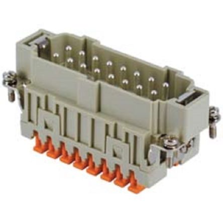 ILME Inserto De Conector De Potencia Macho, Serie CSH, Para Usar Con Tamaño De Carcasa 77,27