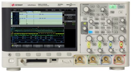 Keysight Technologies Keysight MSOX3052A Mixed-Signal Tisch Mixed-Signal Oszilloskop 2-Kanal Analog / 16 Digital 500MHz