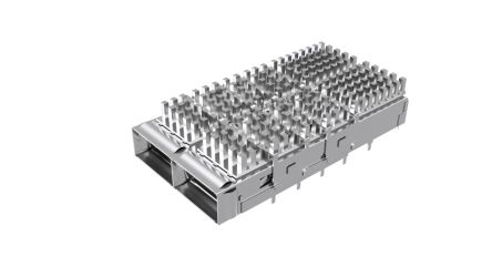 Amphenol Communications Solutions Steckbarer E/A-Steckverbinder, 1-fach LWL-Steckverbinder 76-polig