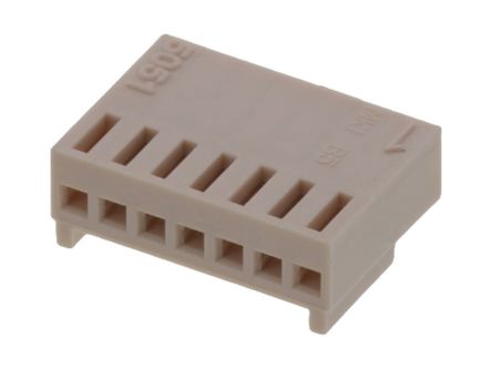 Molex Crimpsteckverbinder-Gehäuse Buchse 2.5mm, 7-polig / 1-reihig