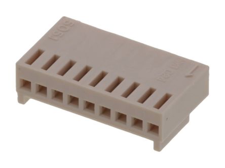 Molex Crimpsteckverbinder-Gehäuse Buchse 2.5mm, 9-polig / 1-reihig
