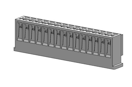Molex Crimpsteckverbinder-Gehäuse Buchse 2.5mm, 15-polig / 1-reihig