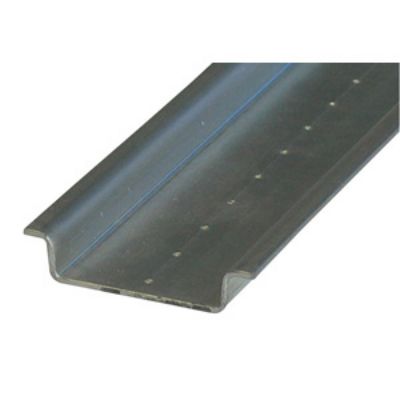 RS PRO Guida DIN Morsettiera Guida DIN 2000mm X 35mm X 8mm, In Acciaio Zincato