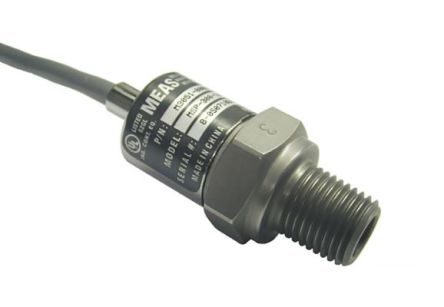 TE Connectivity MEAS MSP300 1/4 18 NPT Nippel Drucksensor 0psi Bis 100psi, Analog 0,5 → 4,5 V, Für Gas,