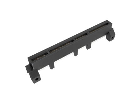 Amphenol Communications Solutions Edge Connector, 168-Contacts, 0.6mm Pitch, 2-Row