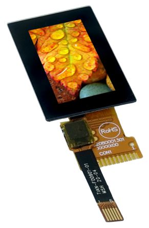 Display Visions TFT-LCD-Anzeige 0.96Zoll SPI Mit Touch Screen, 16 X 80pixels, 10.8 X 21.696mm