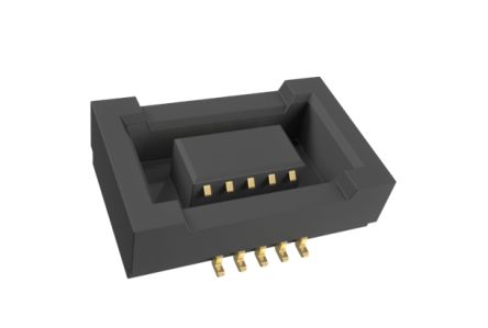 Amphenol Communications Solutions BergStak Series PCB Mount PCB Connector, 10-Contact, 2-Row, 0.4mm Pitch, Pin