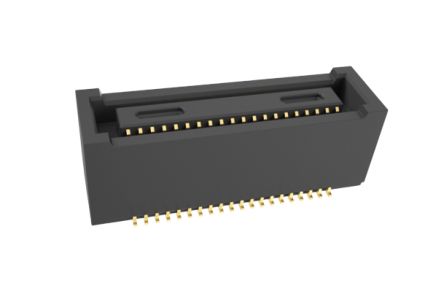Amphenol Communications Solutions Connecteur De Circuit Imprimé, 40 Contacts, 2 Rangées, 0.4mm, Montage Sur CI