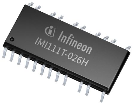 Infineon Intelligentes Leistungsmodull 3-phasig IMI111T026HXUMA1, 2A, DSO-22, 22-Pin, 2A, 15 V, BLDC, PWM
