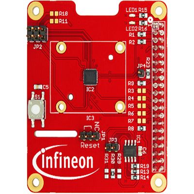 Infineon OPTIGA TPM 9673 RPI EVAL IoT Entwicklungstool Microcontroller TPM SLB 9673AU2.0