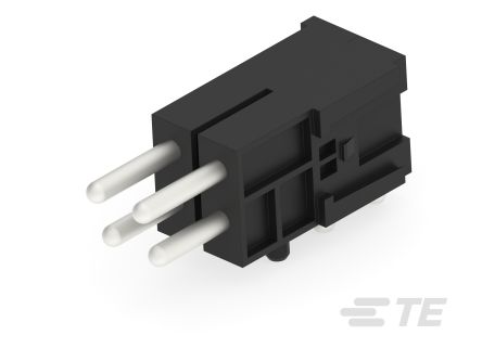 TE Connectivity ICCON Backplane-Stromversorgungssteckverbinder PIN Leistung, 4-polig, 2-reihig, Leiterplatte-Anschluss,