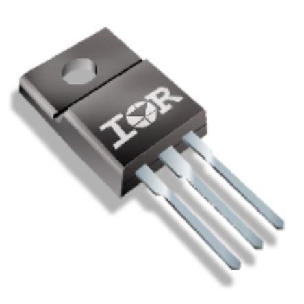 Infineon Silicon N-Channel MOSFET, 12 A, 100 V, 3-Pin TO-220 Full-Pak IRFI530NPBF