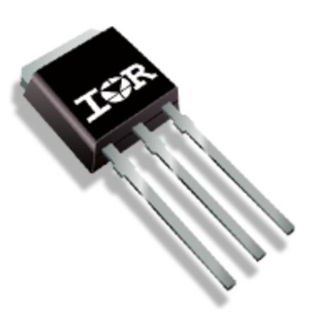 Infineon IRFU3910PBF N-Kanal, THT MOSFET 100 V / 16 A, 3-Pin TO-251AA