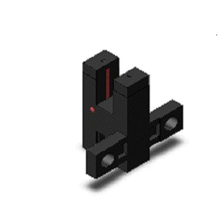 Omron Sensore Fotoelettrico A Forma Di T, A Fascio Passante, Rilevamento 5 Mm, Uscita NPN