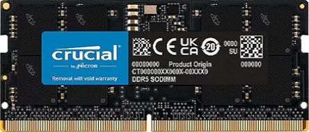 Crucial Arbeitsspeicher Für Desktop, 16 GB, 5600Mbit/s DDR5, Industrietauglich UDIMM