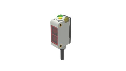 RS PRO Kubisch Optischer Sensor, Durchgangsstrahl, Bereich 5 M, PNP Schließer/Öffner Ausgang, Anschlusskabel,
