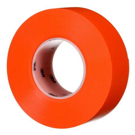 3M 971 Vinyl Bodenmakierung Orange Typ Bodenmarkierungsband, Stärke 0.4m, 50.8mm X 32.9m