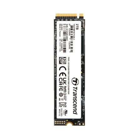 Transcend MTE712 A-I, M.2 2280 Intern HDD-Festplatte NVMe PCIe Gen 4 X 4 Industrieausführung, 3D TLC, 2 TB, SSD