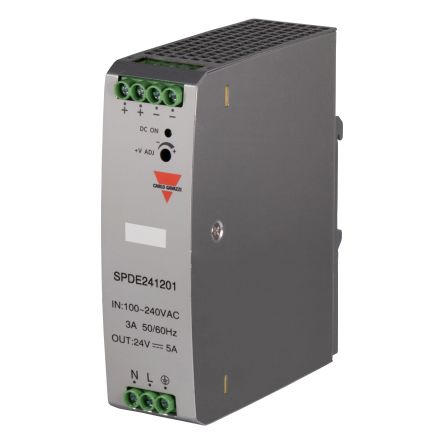 Carlo Gavazzi SPDE DIN-Schienen Netzteil 120W, 90 → 264V Ac, 12V Dc / 10A