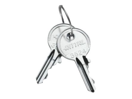 Rittal SZ Series Steel Key For Use With Security Lock 3524 E