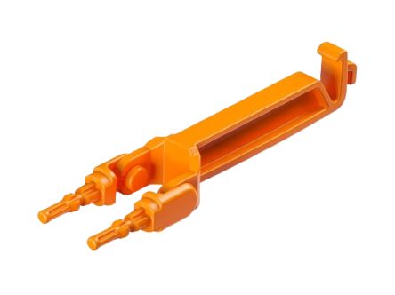 Rittal Kabelhalter Clip Kunststoff Orange