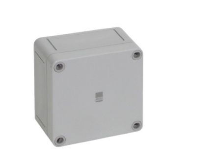 Rittal Caja De Uso General De Policarbonato Gris, 94 X 94 X 57mm, IP66