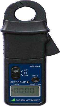 Gossen Metrawatt METRACLIP 410 Current Clamp, 400A Dc, Max Current 400A Ac