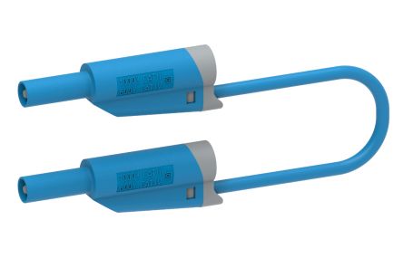 Electro PJP Cable De Prueba De Color Azul, Macho, 600V, 36A, 50cm